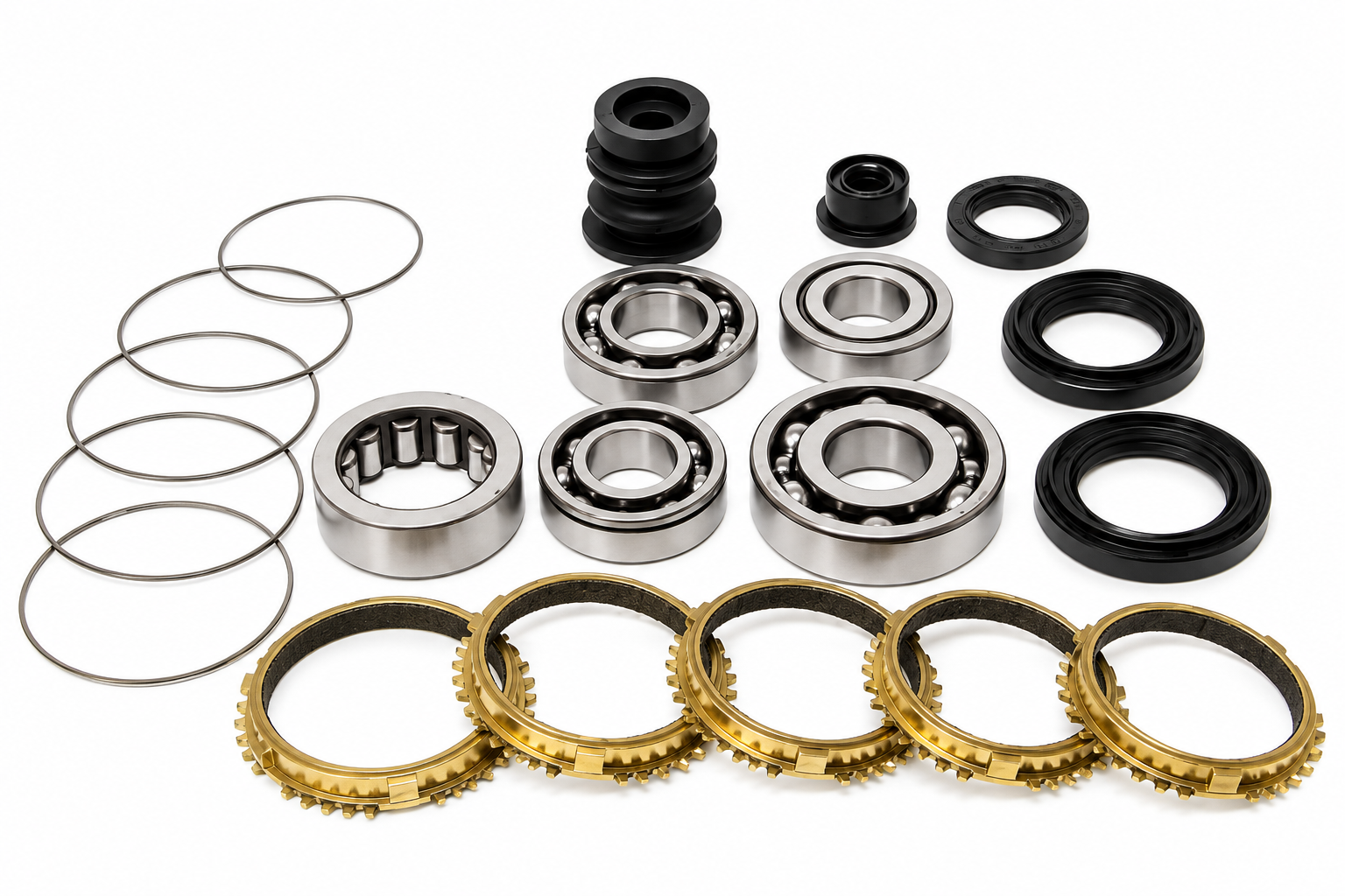 Synchrotech 89-00 Civic D16 1-5 Carbon Rebuild Kit